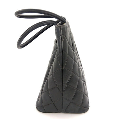 Chanel Medaillon, Black, Leather, handbag