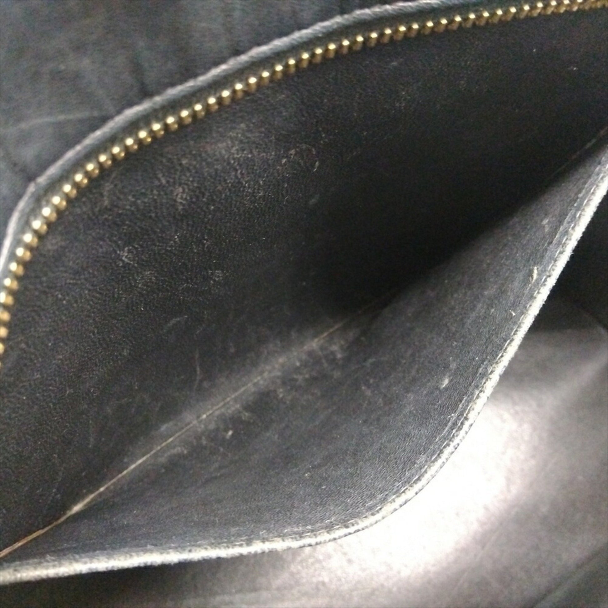 Chanel Medaillon, Black, Leather, handbag