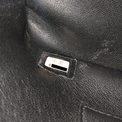 Chanel Medaillon, Black, Leather, handbag