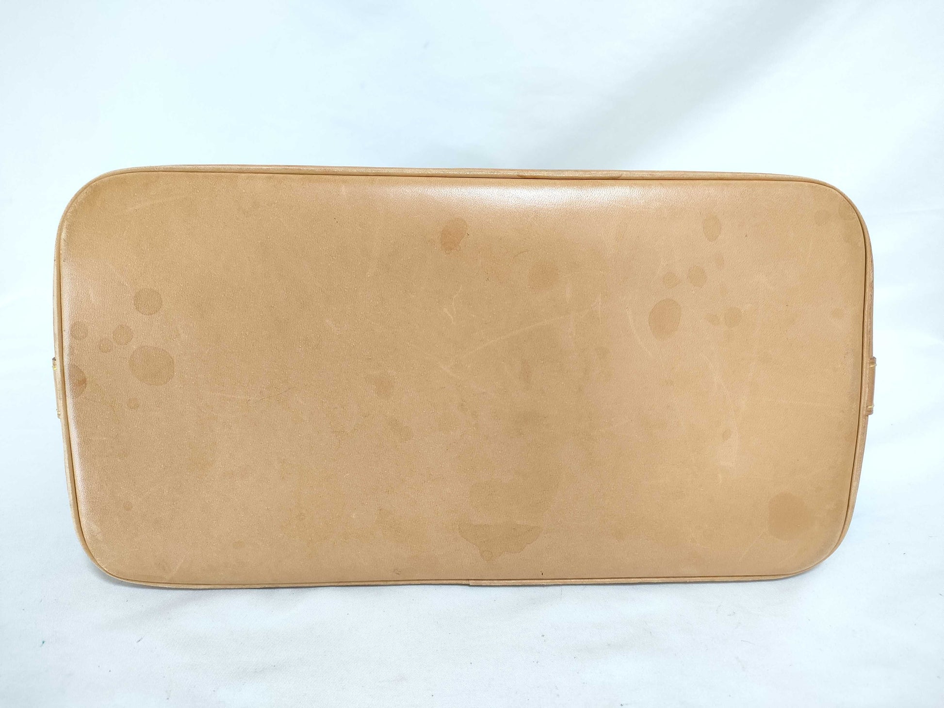 Louis Vuitton Alma, Brown, Canvas, handbag