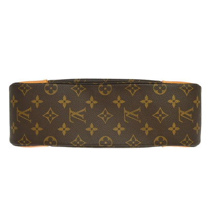Louis Vuitton Boulogne Monogram, Brown, Canvas, Shoulder Bag