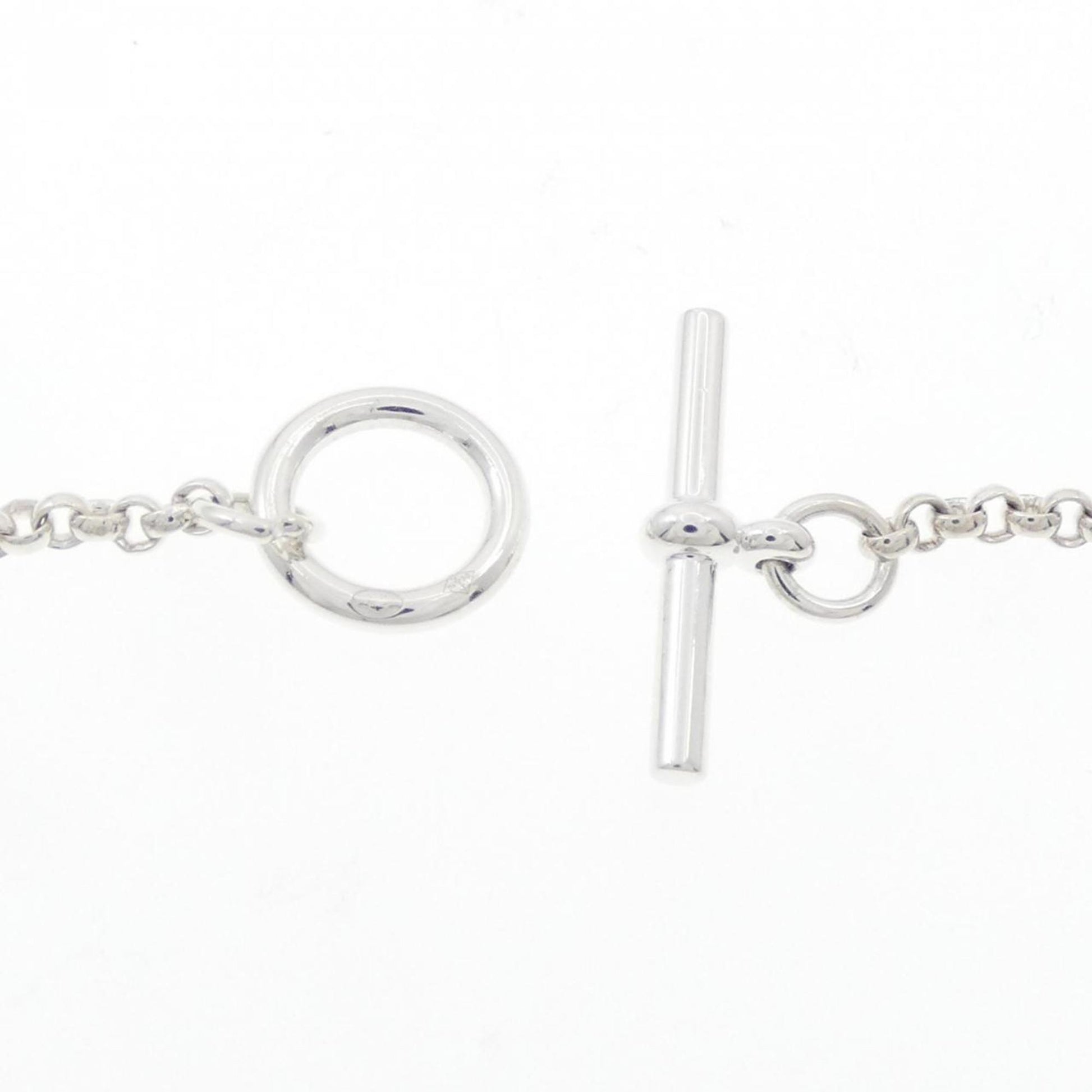 Hermès Ex-Libris, Silver, Silver, bracelet