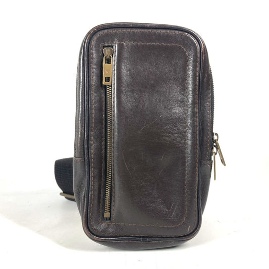 Louis Vuitton Utah, Brown, Leather, clutch