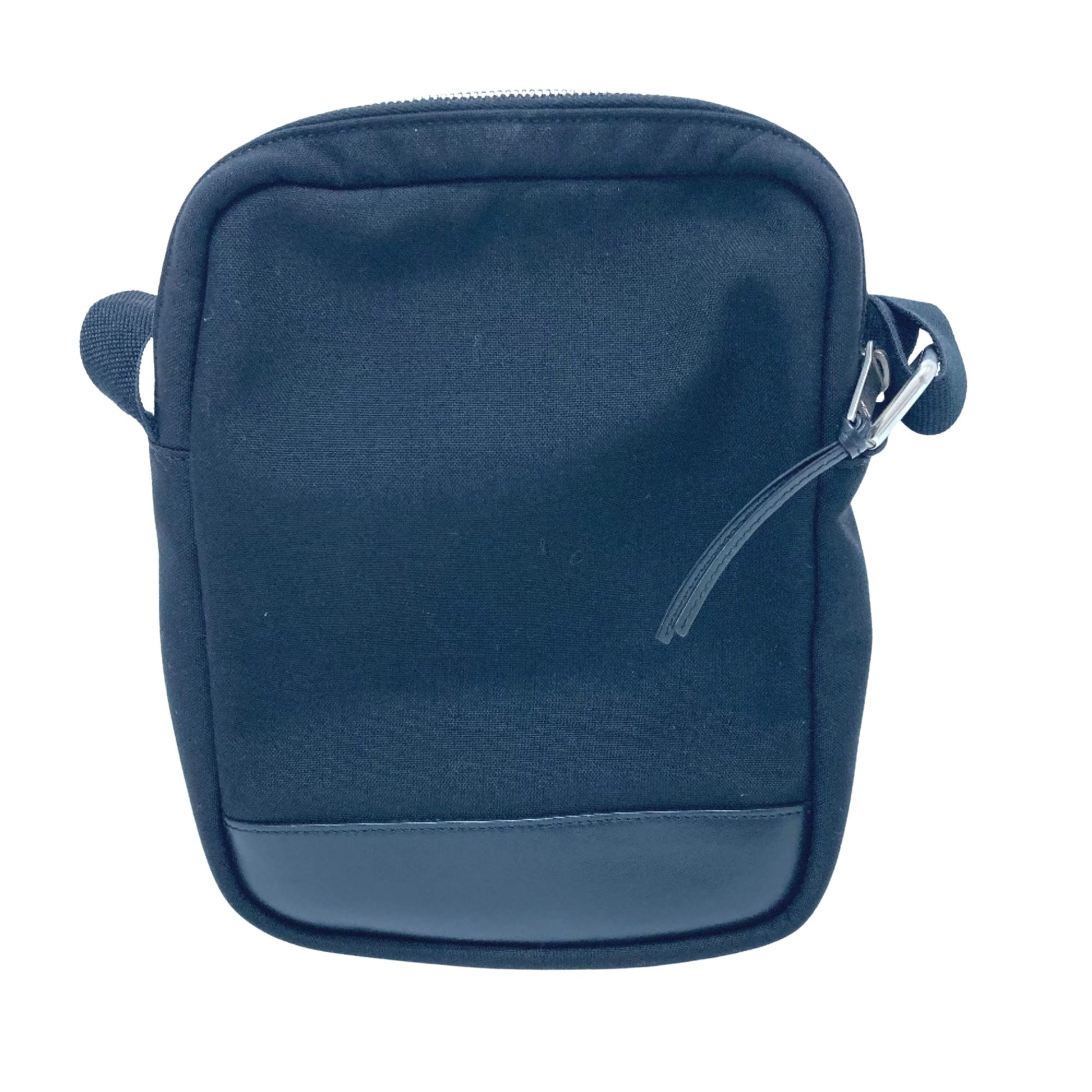 Saint Laurent Rivington, Black, Canvas, shoulder
