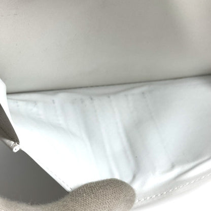 Louis Vuitton Zippy Wallet Vertical, White, Leather, wallet