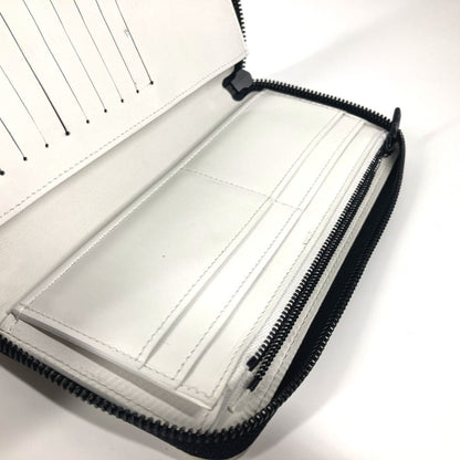 Louis Vuitton Zippy Wallet Vertical, White, Leather, wallet