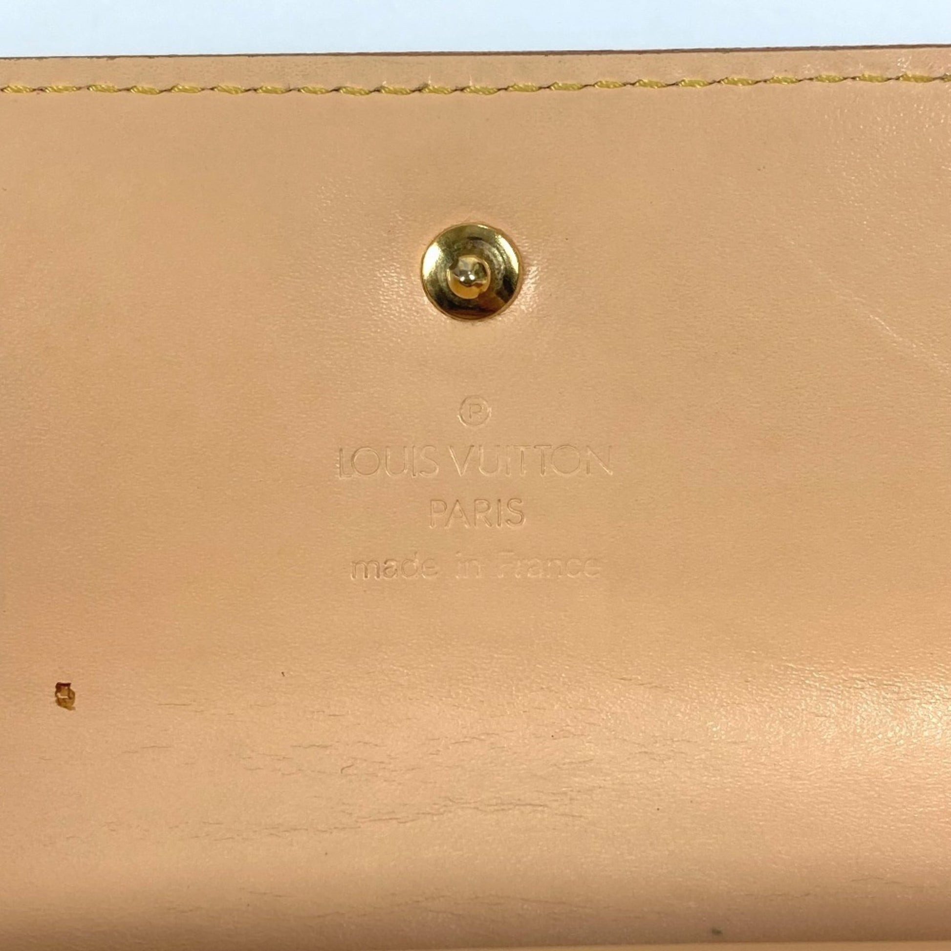 Louis Vuitton Porte tresor international, Black, Canvas, wallet