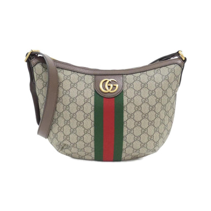 Gucci Ophidia, Beige, Canvas, shoulder