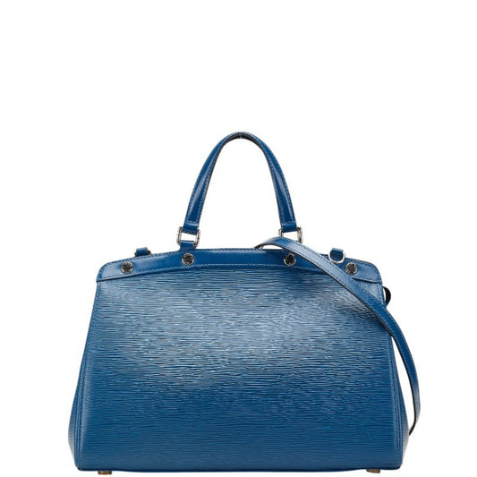 Louis Vuitton Blair, Blue, Leather, handbag