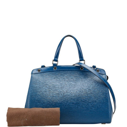 Louis Vuitton Blair, Blue, Leather, handbag