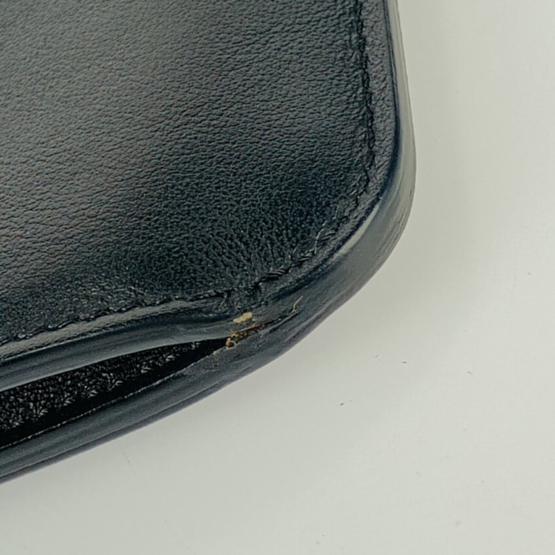 Fendi Peekaboo, Black, Leather, shoulder