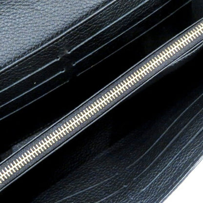 Louis Vuitton Sarah, Black, Leather, wallet