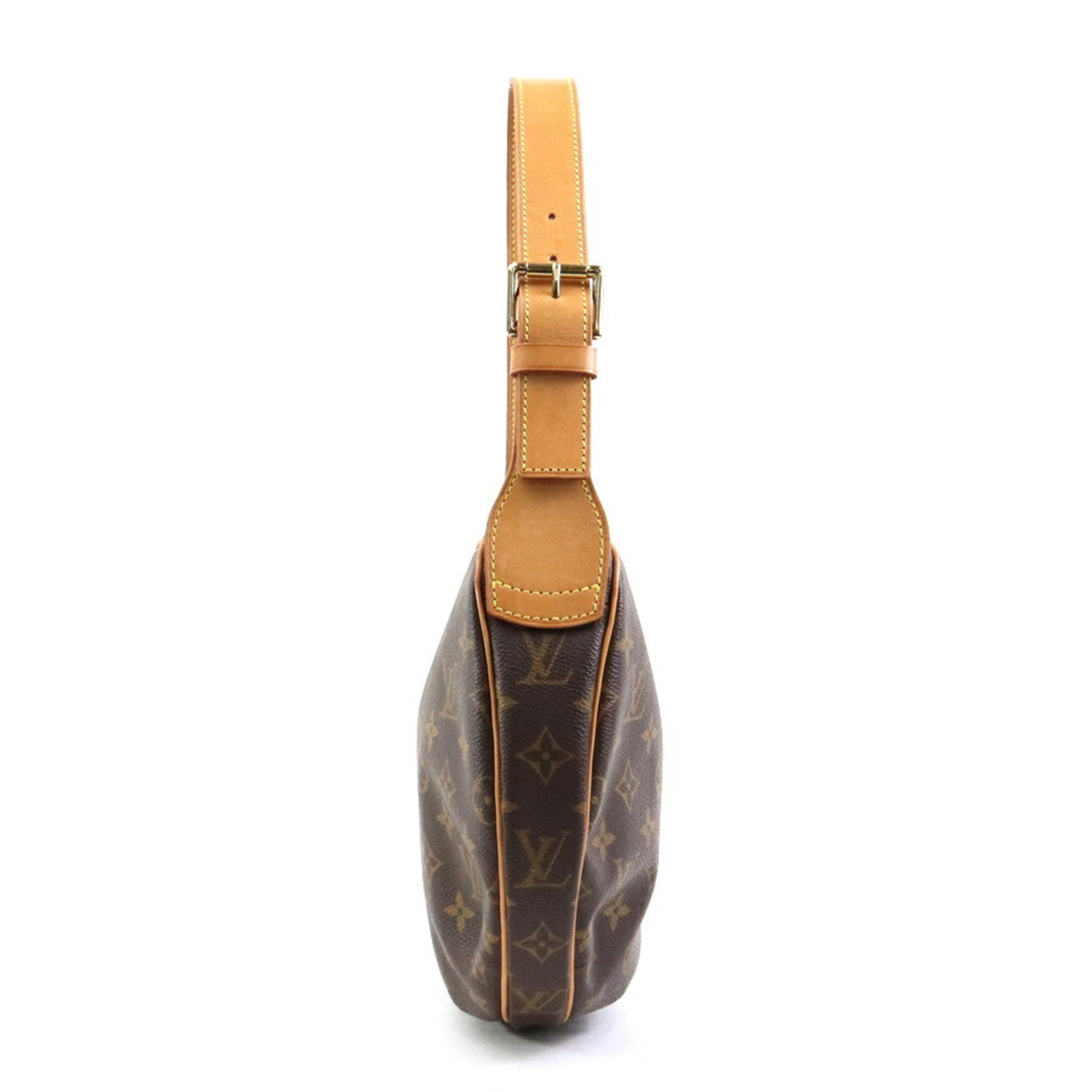 Louis Vuitton Croissant, Brown, Canvas, shoulder