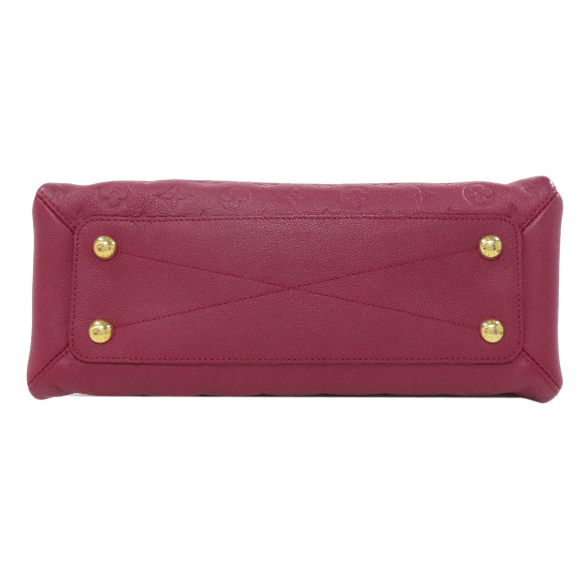 Louis Vuitton Vosges, Burgundy, Leather, tote