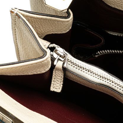 Gucci Horsebit, White, Leather, handbag