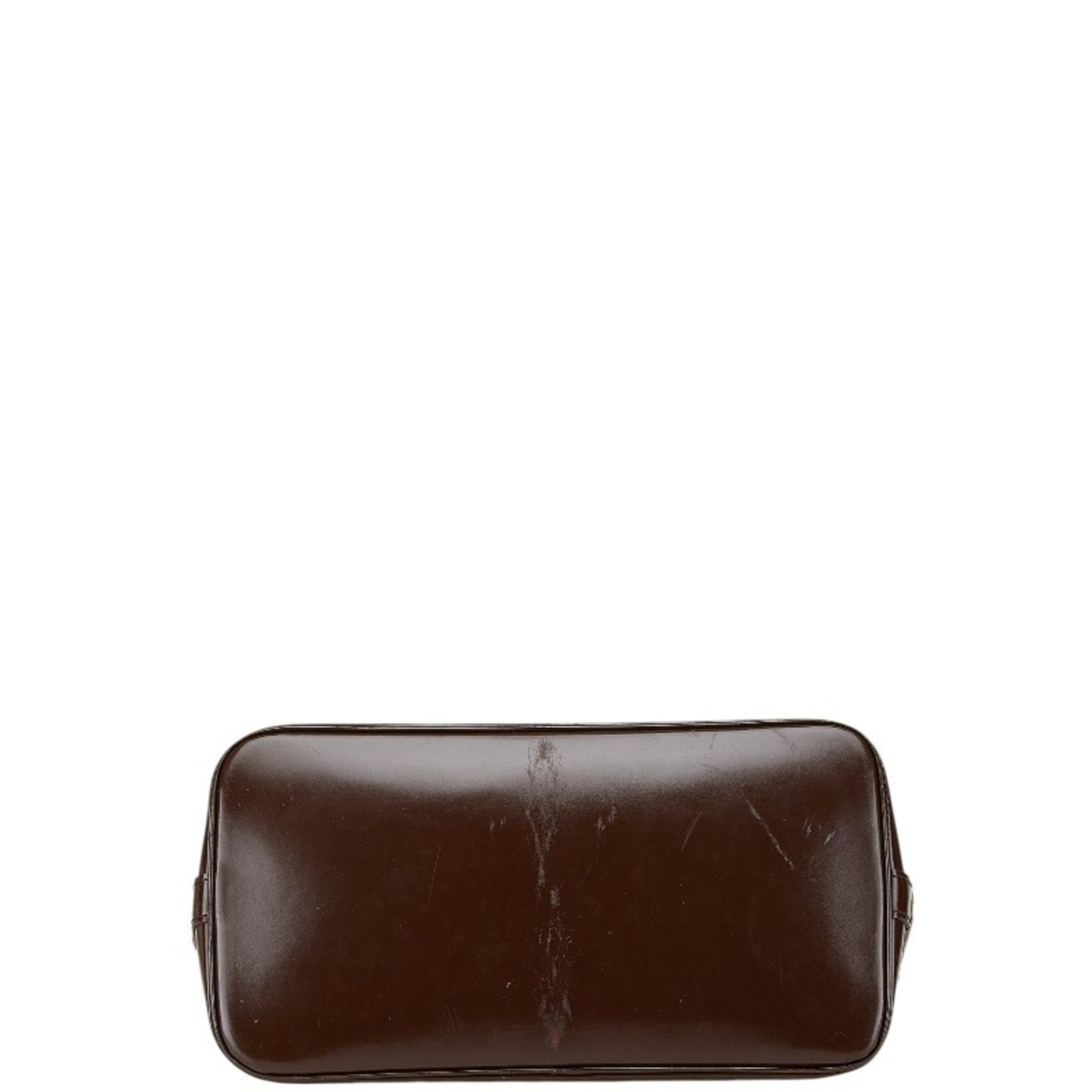 Louis Vuitton Alma, Brown, Canvas, handbag