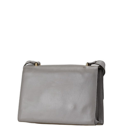 Gucci Zumi, Grey, Leather, shoulder
