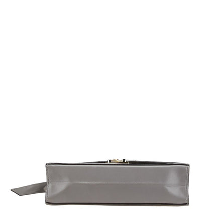 Gucci Zumi, Grey, Leather, shoulder