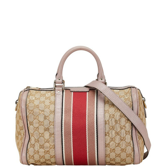 Gucci Sherry, Beige, Canvas, handbag