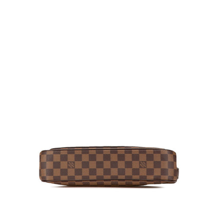 Louis Vuitton Aubagne, Brown, Canvas, shoulder