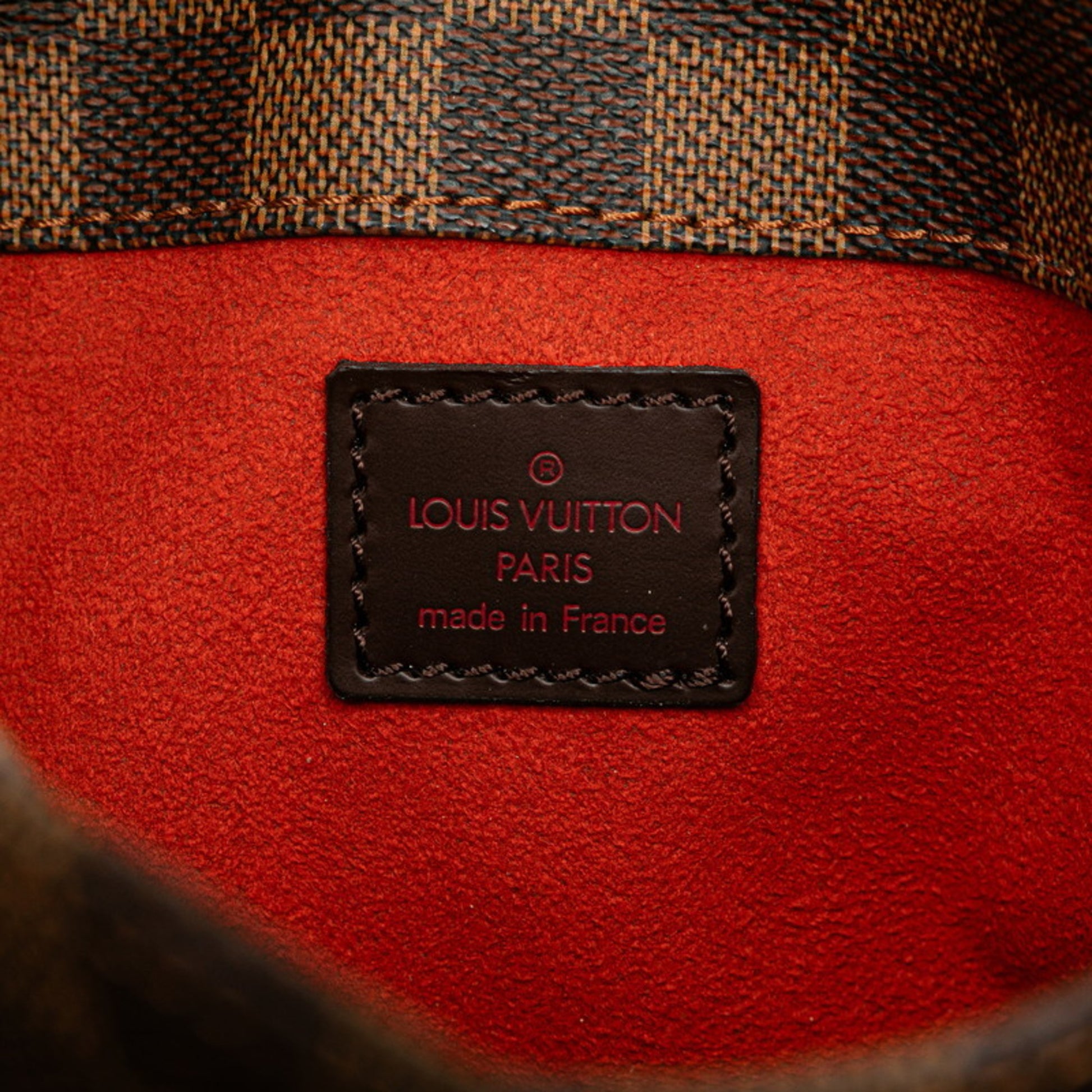 Louis Vuitton Aubagne, Brown, Canvas, shoulder