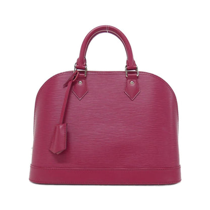Louis Vuitton Alma, Pink, Leather, handbag