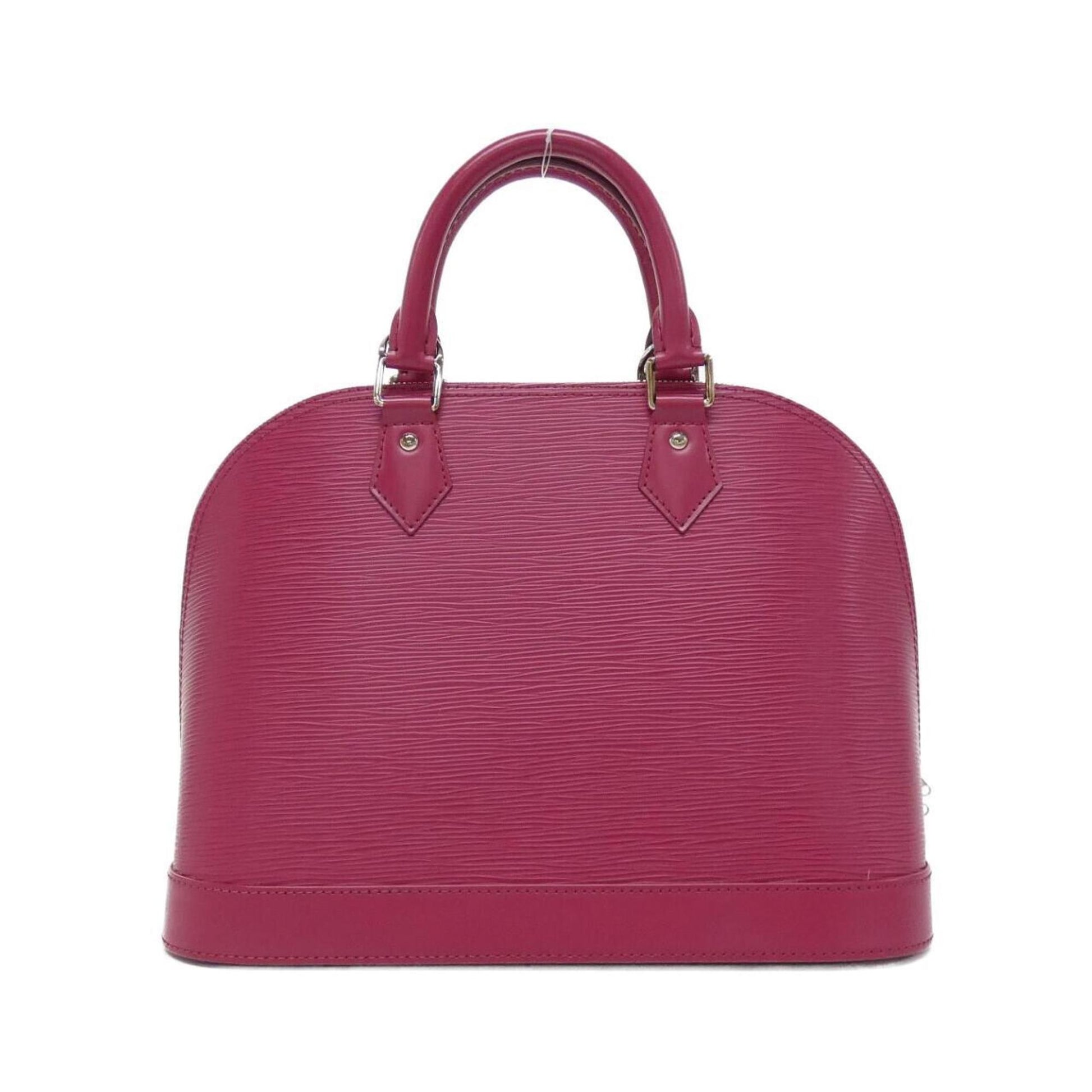 Louis Vuitton Alma, Pink, Leather, handbag