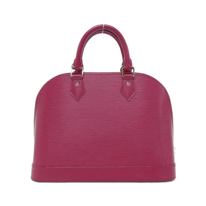 Louis Vuitton Alma, Pink, Leather, handbag