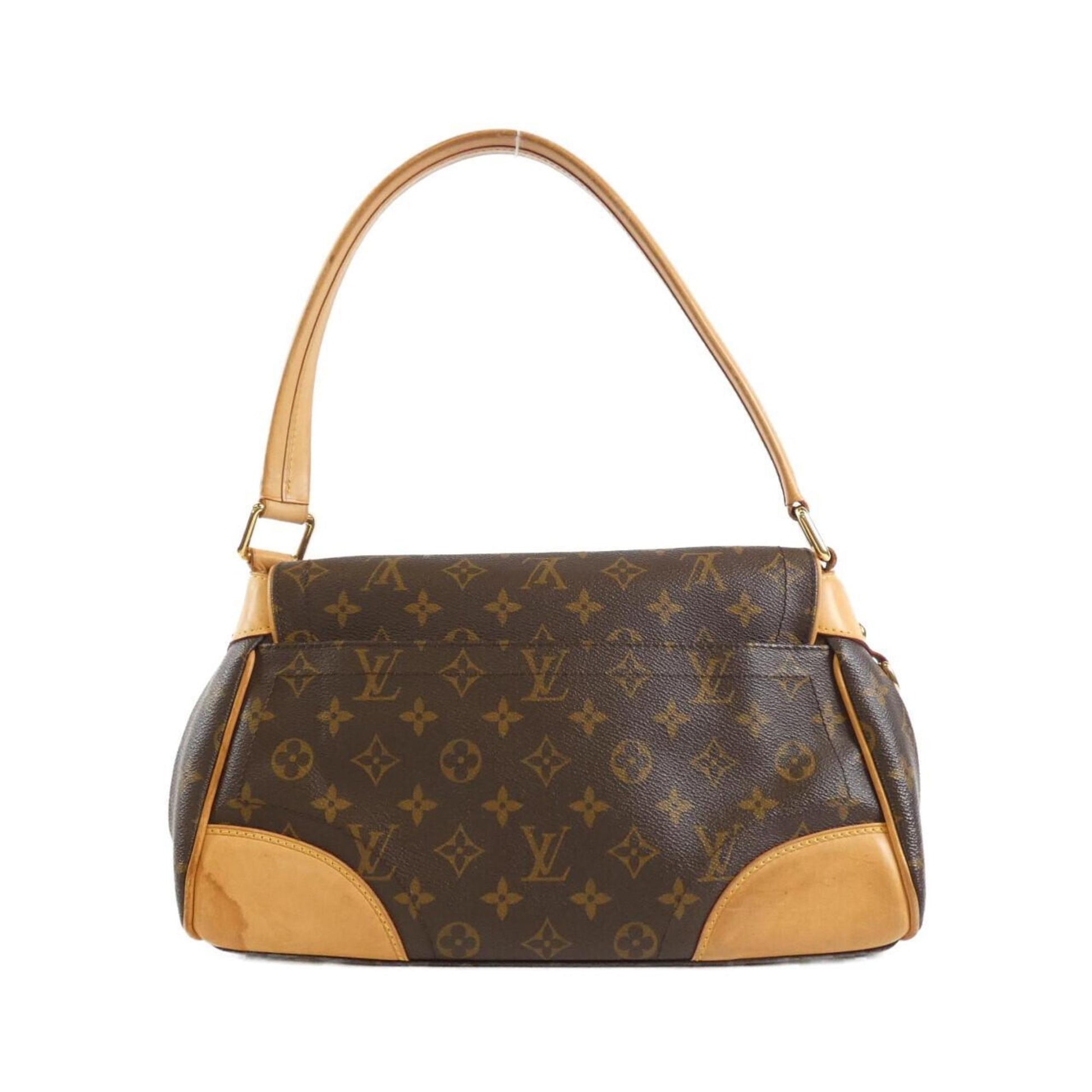 Louis Vuitton Beverly, Brown, Canvas, shoulder