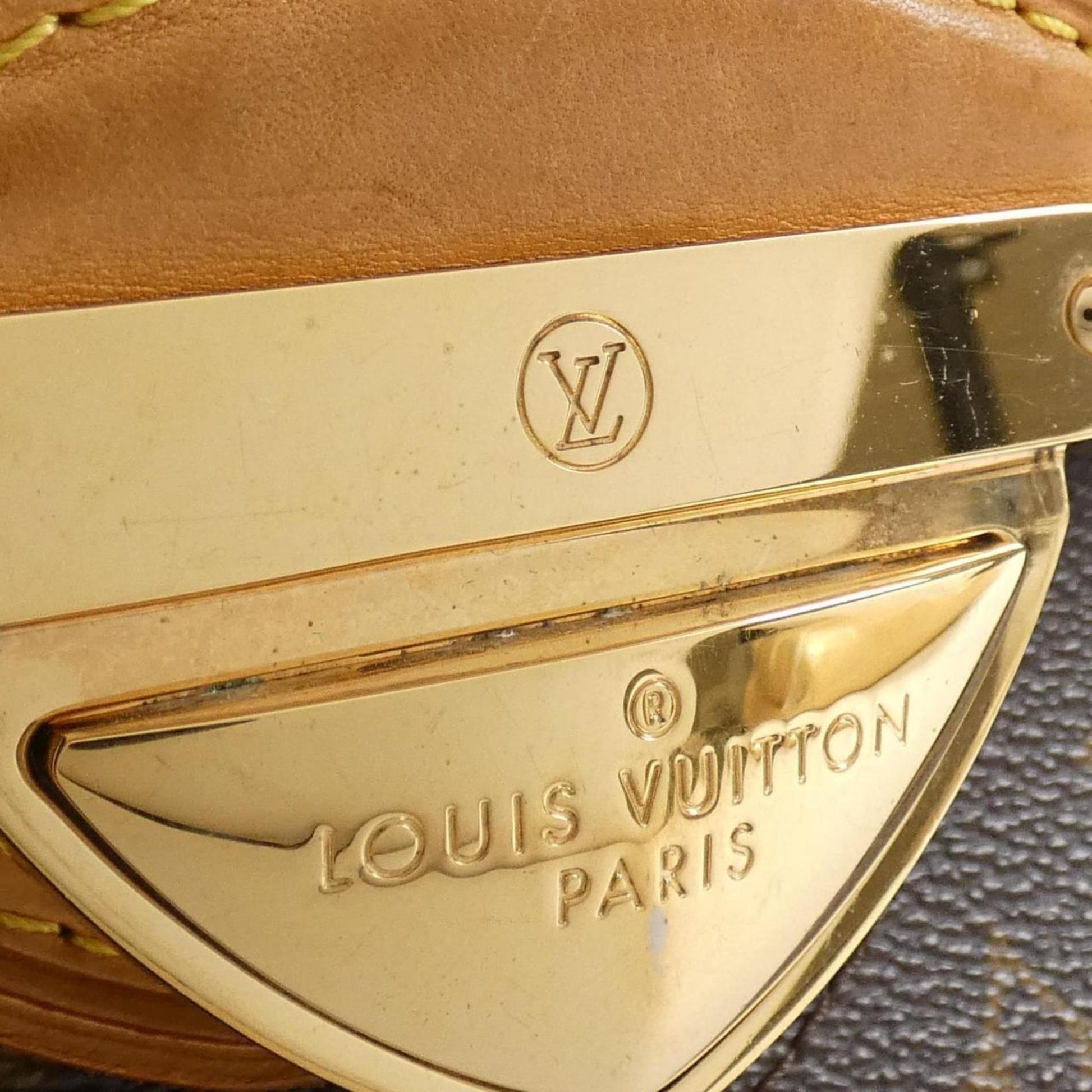 Louis Vuitton Beverly, Brown, Canvas, shoulder