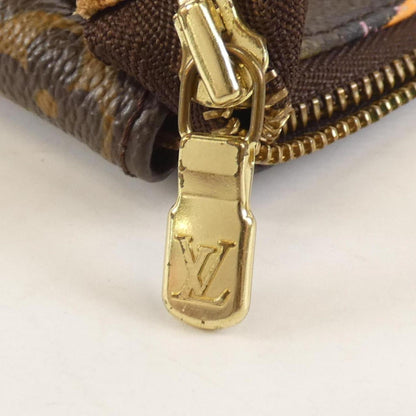 Louis Vuitton Pochette Accessoire, Brown, Canvas, clutch