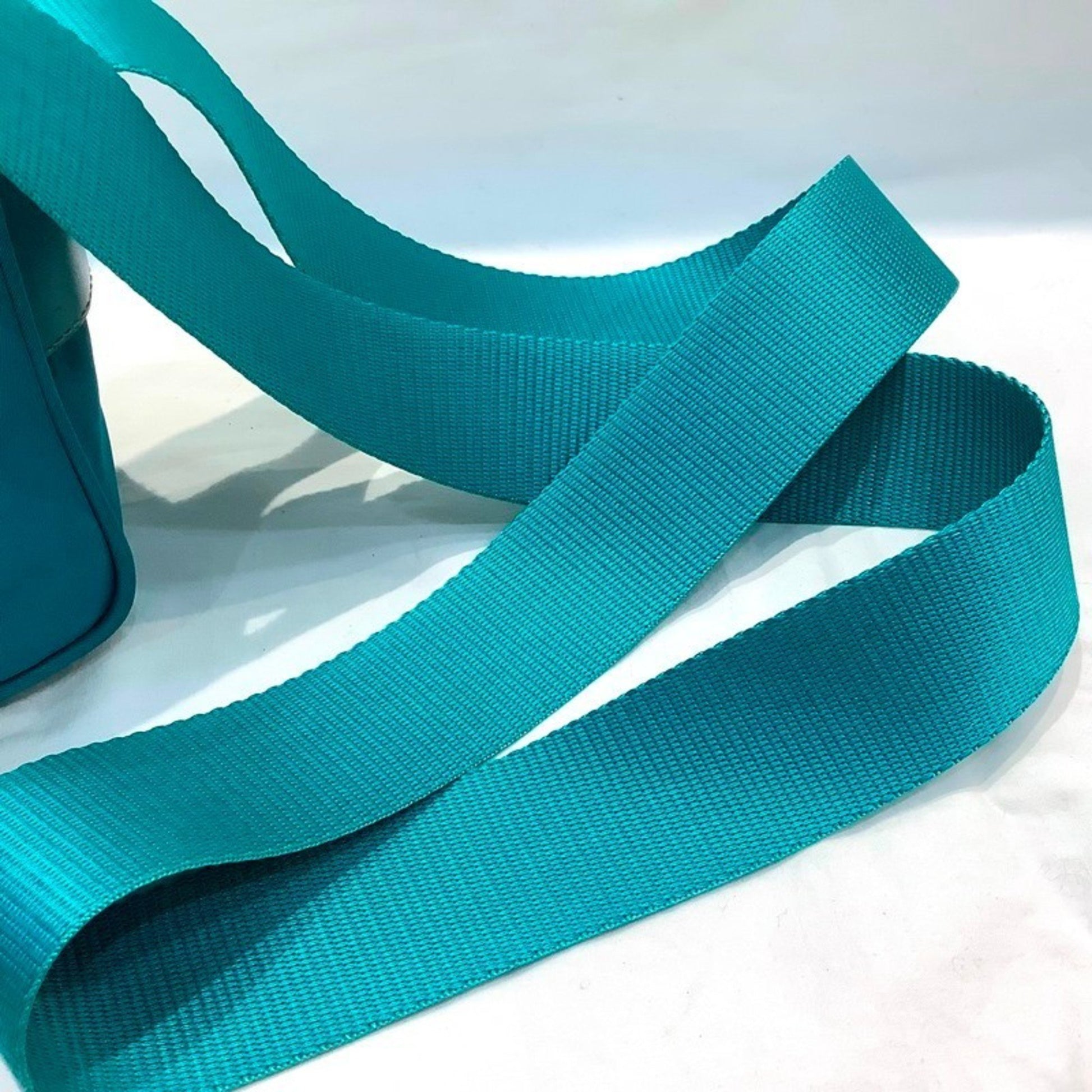 Prada Tessuto, Turquoise, NYLON, shoulder