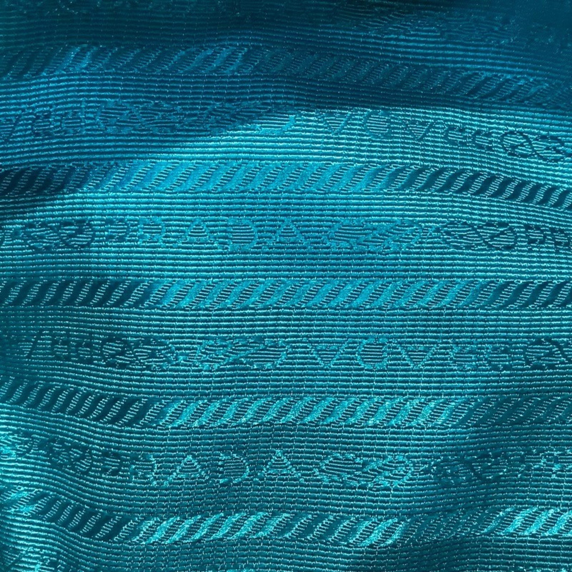 Prada Tessuto, Turquoise, NYLON, shoulder