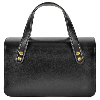 Gucci Horsebit, Black, Leather, handbag