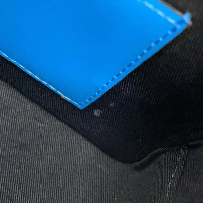 MCM, Blue, Leather, shoulder