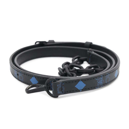MCM, Blue, Leather, shoulder