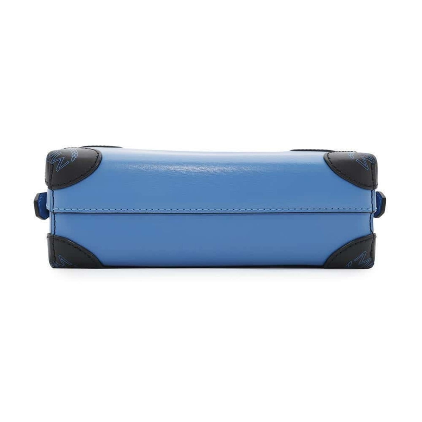 MCM, Blue, Leather, shoulder
