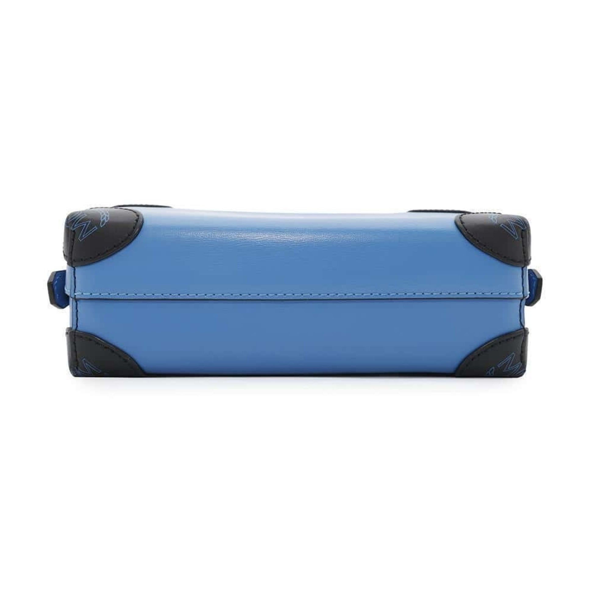 MCM, Blue, Leather, shoulder