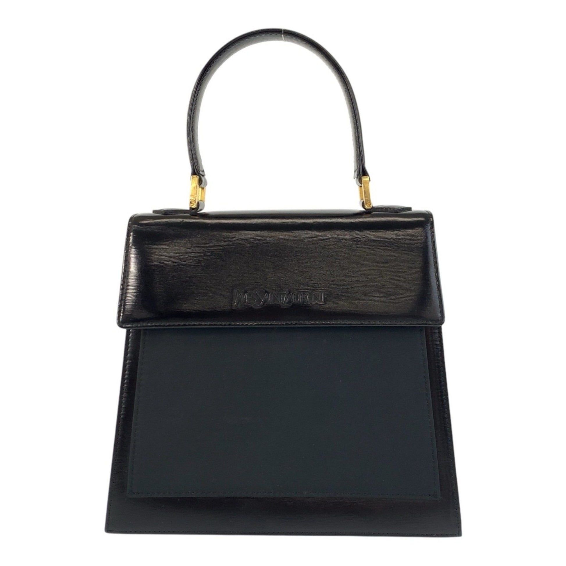 Yves Saint Laurent, Black, Leather, handbag