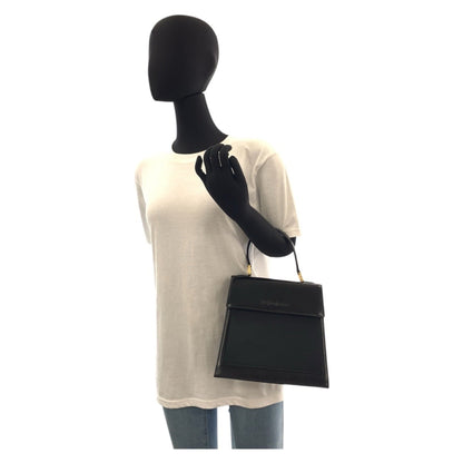 Yves Saint Laurent, Black, Leather, handbag