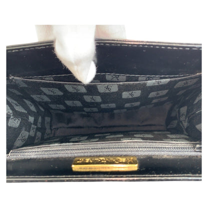 Yves Saint Laurent, Black, Leather, handbag