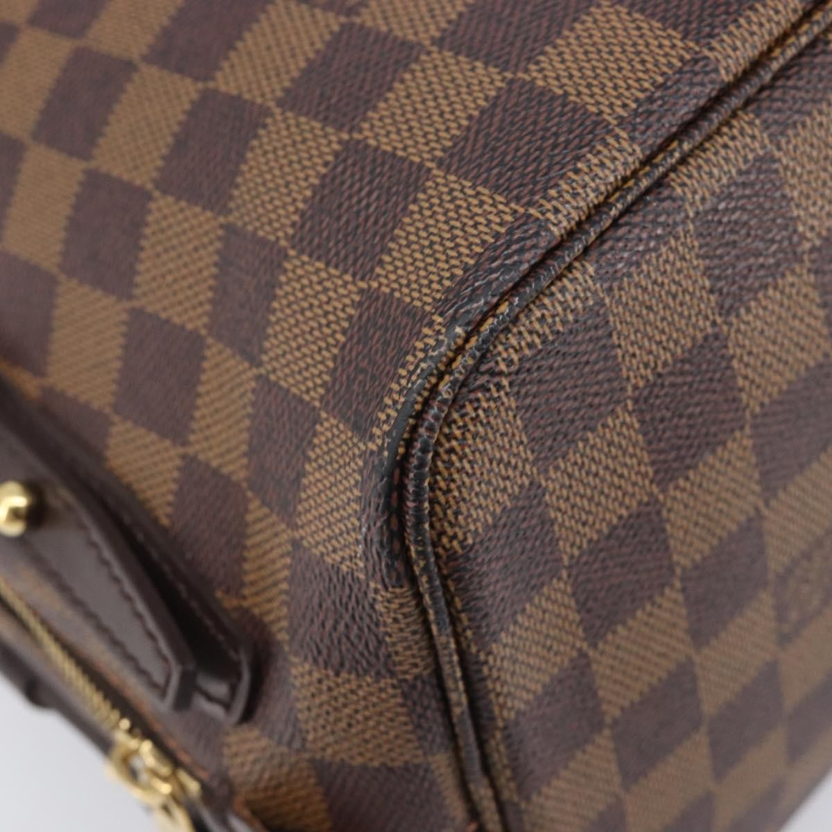 Louis Vuitton Cabas Rivington Damier, Brown, Canvas, Tote Bag
