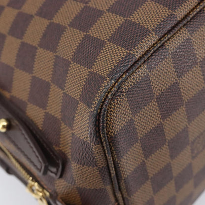 Louis Vuitton Cabas Rivington Damier, Brown, Canvas, Tote Bag