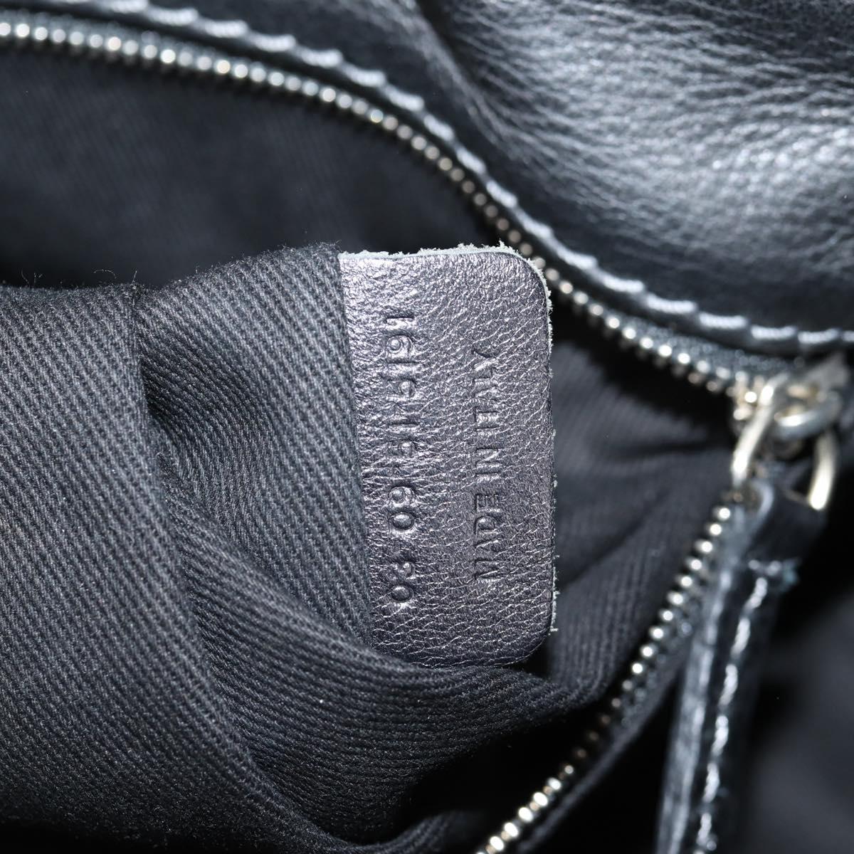 Chloé Paddington, Black, Leather, handbag
