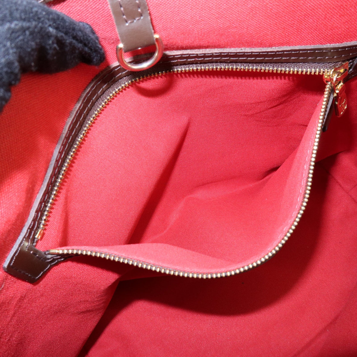 Louis Vuitton Cabas Rivington Damier, Brown, Canvas, Tote Bag
