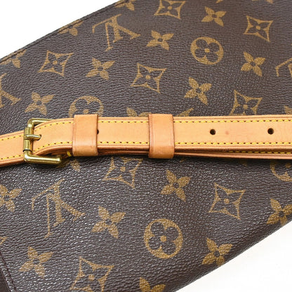 Louis Vuitton Musette Tango Monogram Canvas, Brown, Canvas, Shoulder Bag