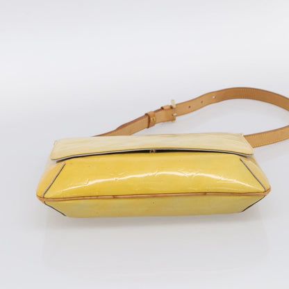 Louis Vuitton Thompson Street Monogram Vernis, Yellow, Patent Leather, Shoulder Bag