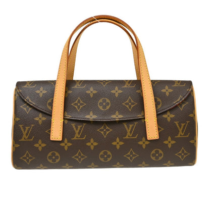 Louis Vuitton Sonatine Monogram Canvas, Brown, Canvas, Handbag