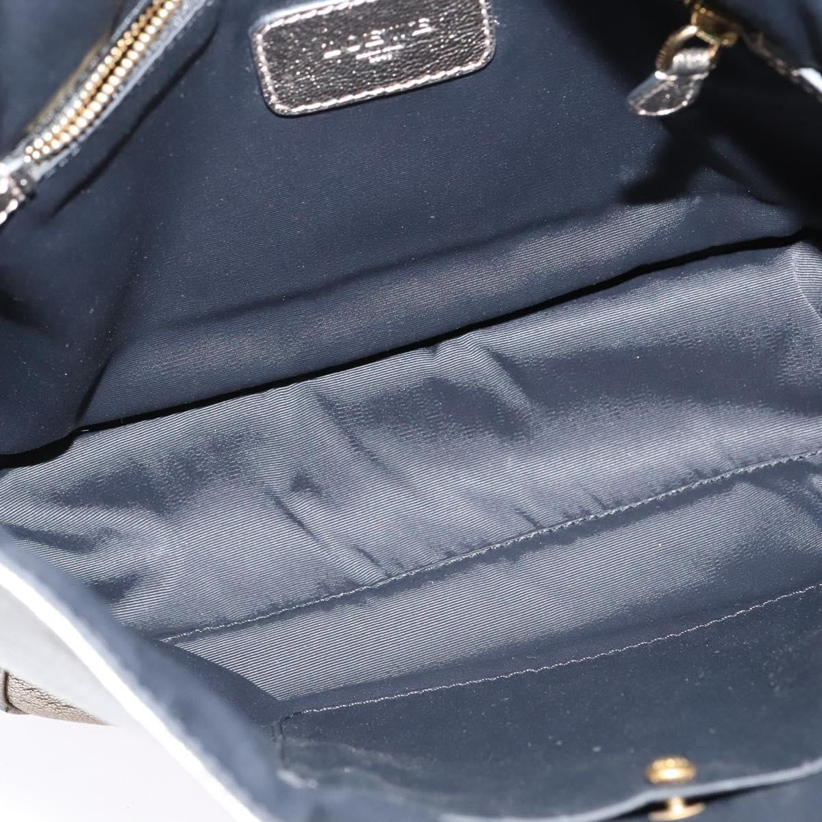 Loewe Anagram Leather, Gold, Leather, Tote Bag