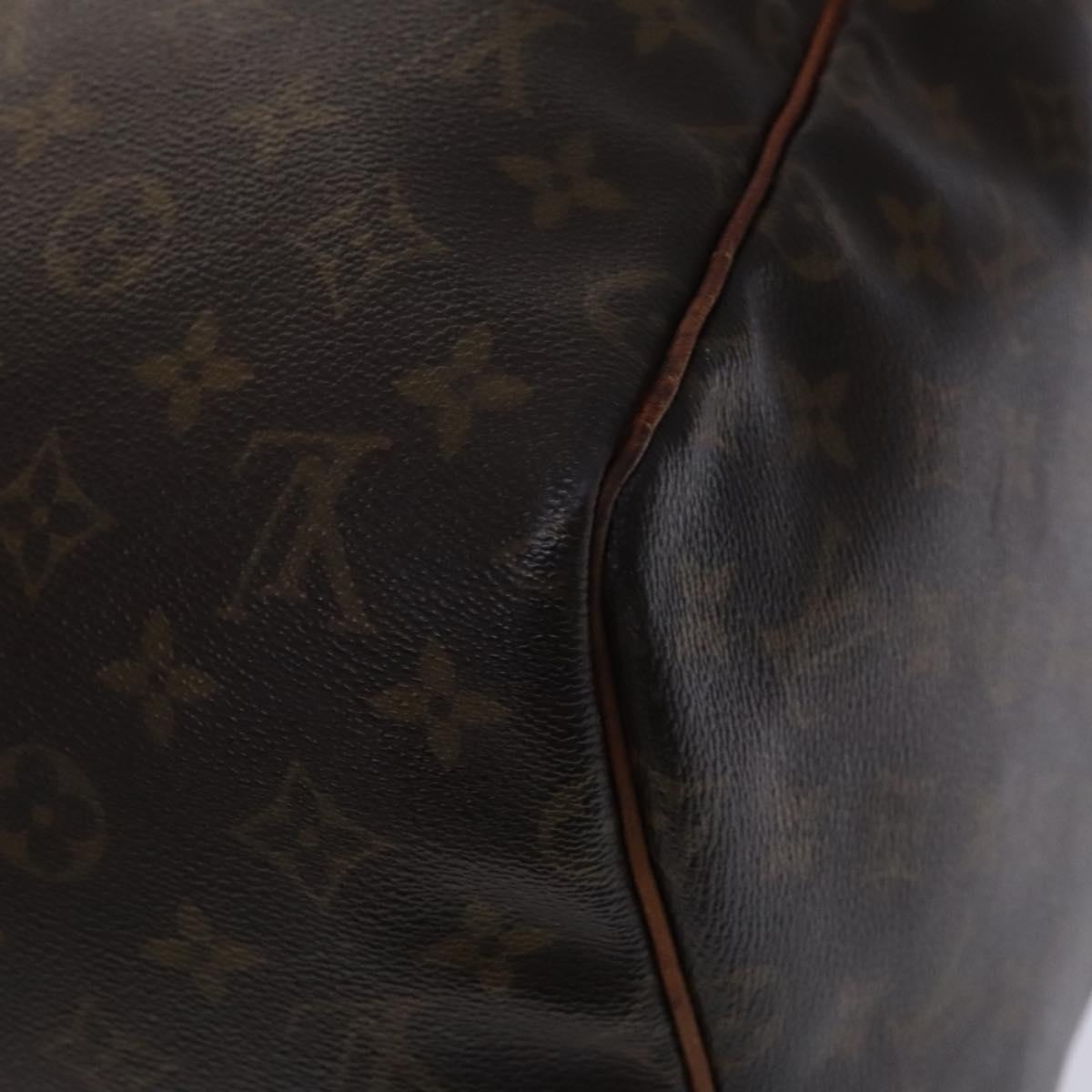 Louis Vuitton Keepall 55, Brown, Canvas, travel